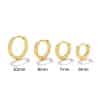 Diamond Earrings 4-Piece Combination Set