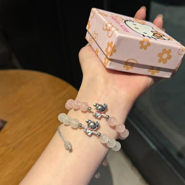 Fashionable All-match High-grade Bead Accessories Couple Bracelet