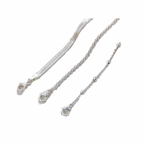 Exquisite Twist Bracelet Stainless Steel Layered Wear Snake Bones Chain