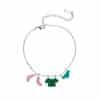 Drop Oil Color Clothes Socks Fashion Necklace Bracelet