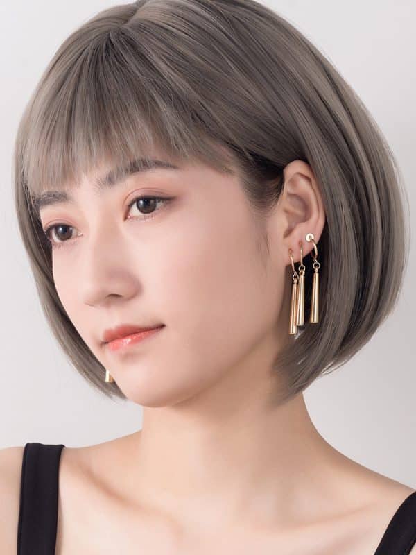 Women's Trendy Personality Earrings With Long Water Drop