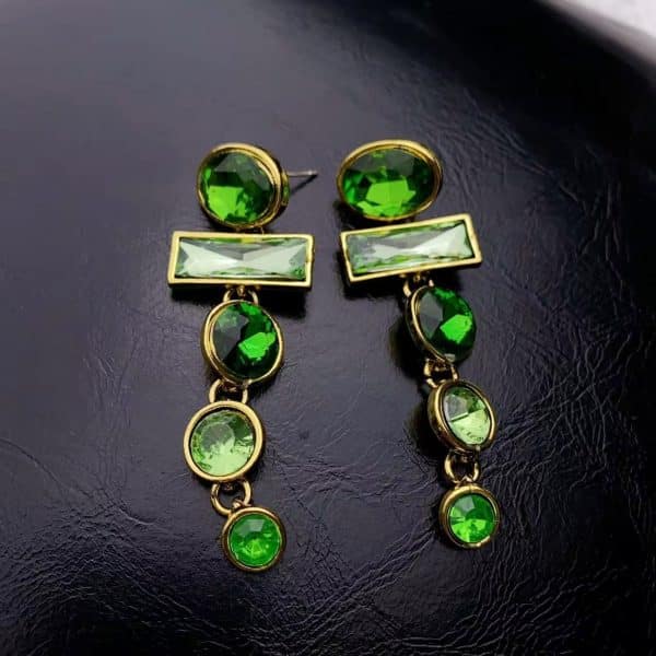 Fashion Personality Tassel Earrings Elegant Necklace