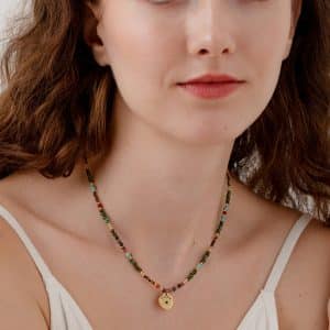 Stainless Steel Handmade String Beads Chain Women