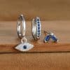 Lady Temperament Trendy Earrings Buckle Stud 3-piece Set
