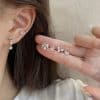 Graceful Personality Advanced Planet Earring Set