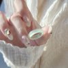 Agate Ring Natural Brazil Handheld Flexible Ring Jade