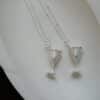 White Granulated Sugar Cup Necklace