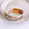 Diamond-embedded Magnetic Bracelet Ethnic Style Simple Personality Bracelet Trendy All-matching