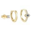 Fashion Personality Devil's Eye Earring Set