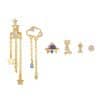 Cloud Tassel Earrings Set Ins Style Temperament Geometric