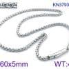 6mm Release Buckle Stainless Steel Personality Titanium Steel Ornament Necklaces