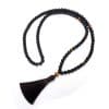 Beaded Braceletnecklace 108 Stones Yoga Necklace Tigereye