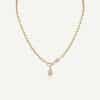 925 Sterling Silver Women's Non-fading Cross-border Necklace Simple High-end Sense