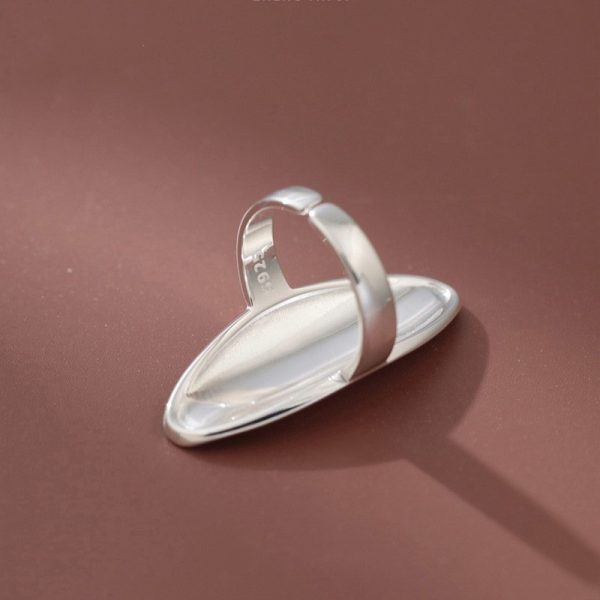 Geometric Ring Female Glossy Personalized Hip Hop