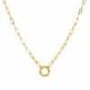 DIY Basic Open Chain Copper Plating 18K Gold Color Protection