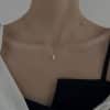 Simple Mini Cross Necklace Clavicle Chain
