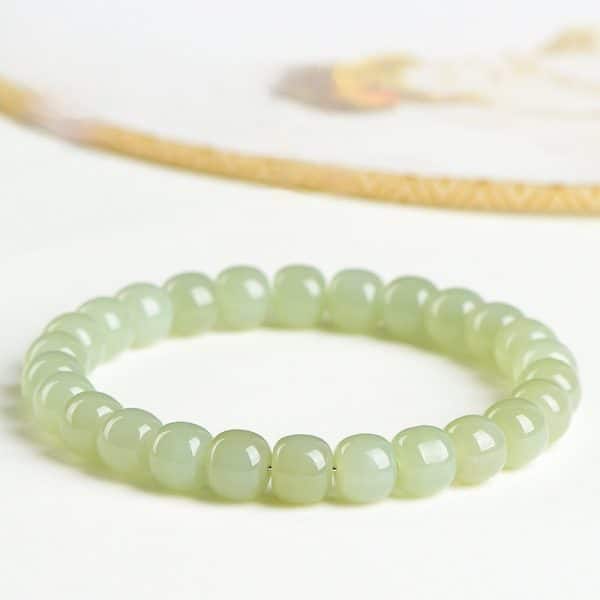 Fashion Personality Natural Hetian Jade Water Bracelet