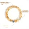 Design Crystal Citrine Ornament Girlfriend Gift Bracelet