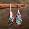 Natural Stone Bohemian Emperor Stone Drop Earrings