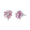 Bud Flower Necklace Earrings Jewelry Set