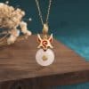 Fox Peace Buckle Vintage Necklace For Women