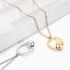 Stainless Steel Bead Chain All The Way To Have You Accessoryjewelry Valentine's Day Necklace