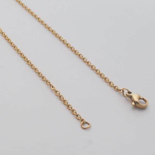 Fashion Personality Stainless Steel Necklace Cross Chain