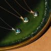 European And American Devil's Eye Zircon Necklace