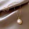 Irregular Baroque Pearl Necklace