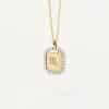 S925 Sterling Silver Twelve Constellation White Zircon Ladies' Pendant Necklace