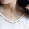Cute Sandblasted Cat Sterling Silver Necklace Set