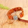 Natural stone beaded bracelet