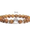8mm Wooden Bead Turquoise Yoga Bracelet DIY Agate