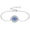 Classic Retro Eye Full Diamond Adjustable Bracelet