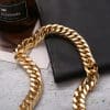 Women's Simple Solid Color Thick Chain Necklace