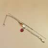 Curved Strawberry Children's Copper Plating 14K Bracelet