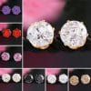 Women's Jewelry Pearl Butterfly Chain Big Ear Stud Set 9-piece Set