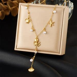 Women's Simple Multi-element Accessories Necklace