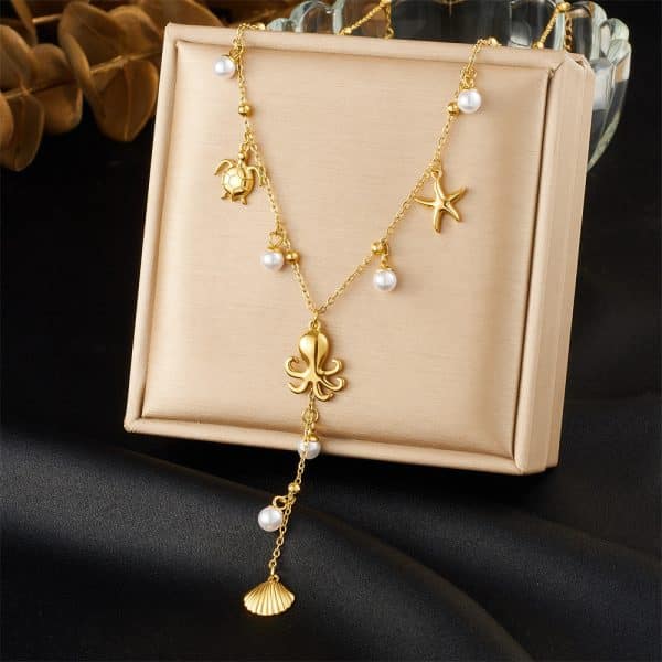 Women's Simple Multi-element Accessories Necklace