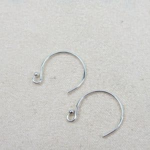Female Dignified Sense Of Design Semi-circle Earrings
