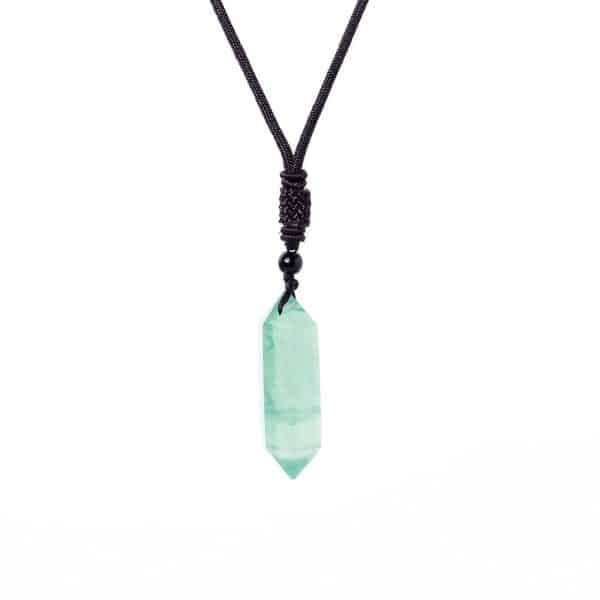 Raw Crystal Energy Stone Jewelry Pendant Necklace