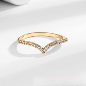 Ins Micro Inlaid Zircon Small Gang Drill Fashion Temperament Ring