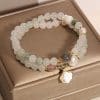 Tianshan Emerald Green Crystal Bracelet Artistic