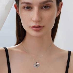 New Infinite Symbol Love Paw Print Necklace For Women