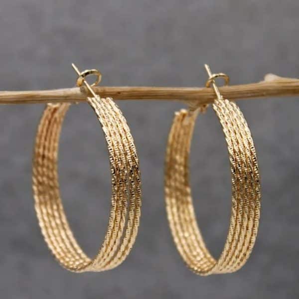 Circle Fashion Personality And Creativity Women's Earrings