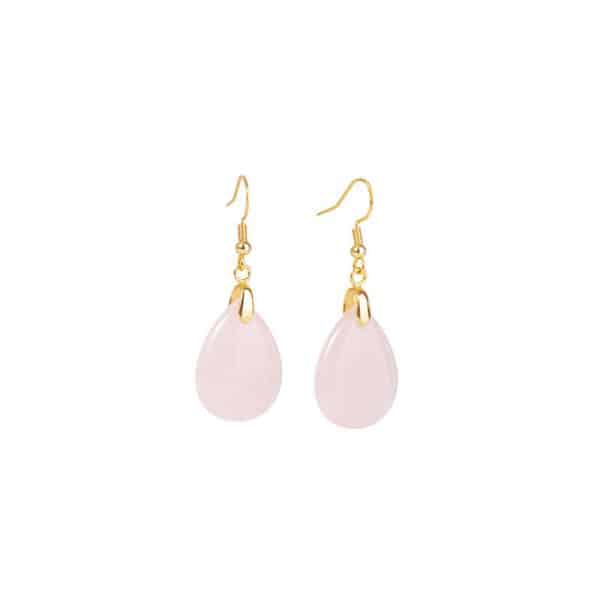 Cut Long Water Drop Earrings