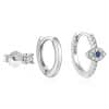 Fashion Personality Devil's Eye Earring Set
