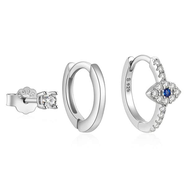 Fashion Personality Devil's Eye Earring Set