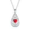 Water Drop Pendant Necklace Niche Female