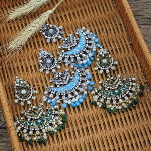 Ethnic Style Vintage Water Drop Tassel Earrings Bohemian